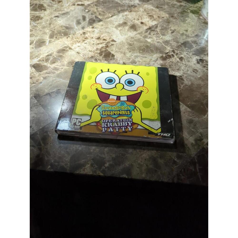 SpongeBob SquarePants - Operation Krabby Patty (PC, 2001) THQ *No Scratches*